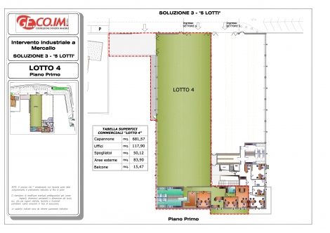 Edificio artigianale/industriale/direzionale 4 a Mercallo su SS629 • Gecoim srl