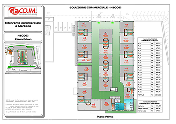 Nuovo centro commerciale Mercallo dei Sassi